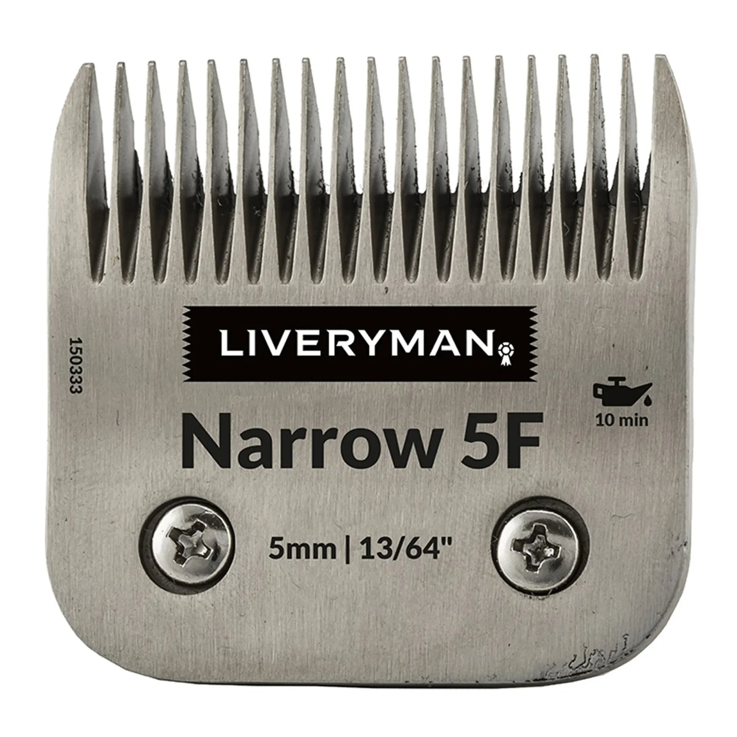 Liveryman Horse A5 Blade Narrow 5F 6 4mm Compatible With Harmony Plus Clippers