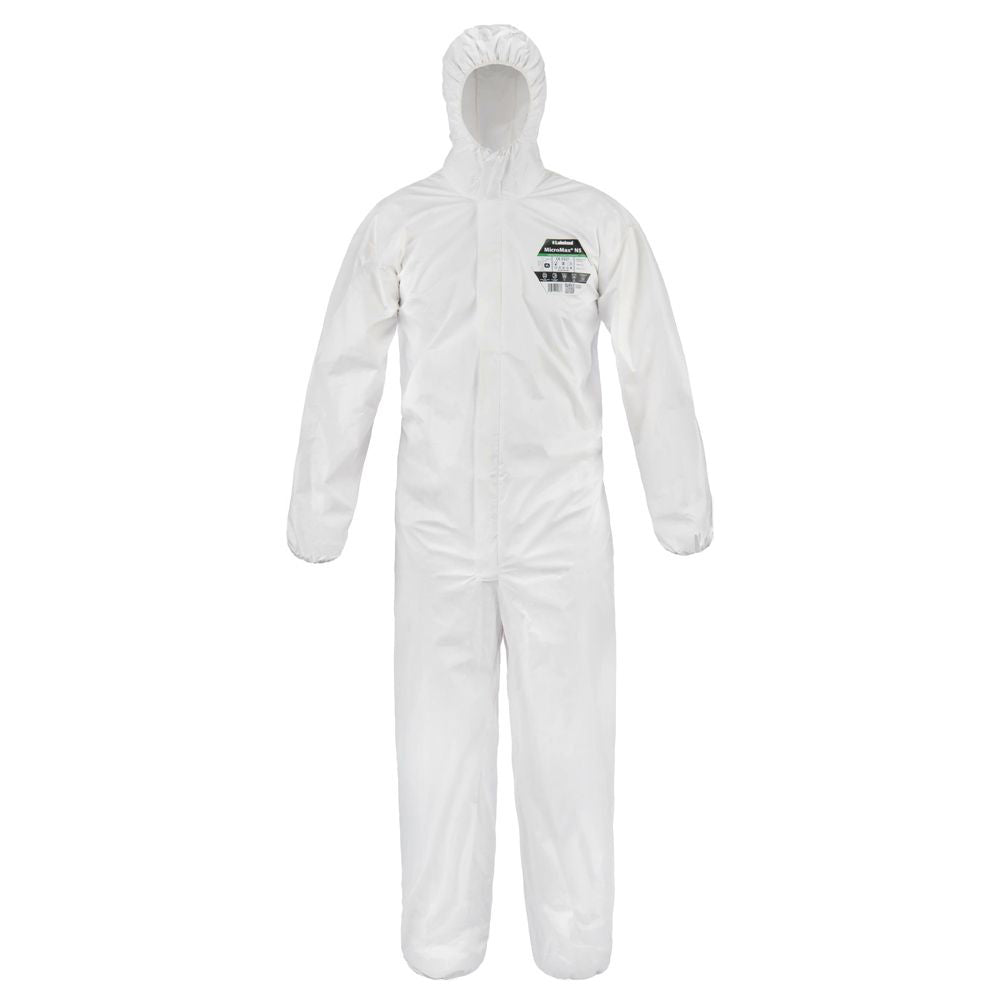 Lakeland Micromax NS Coverall Liquid Resistant Ergonomic Design Size Options