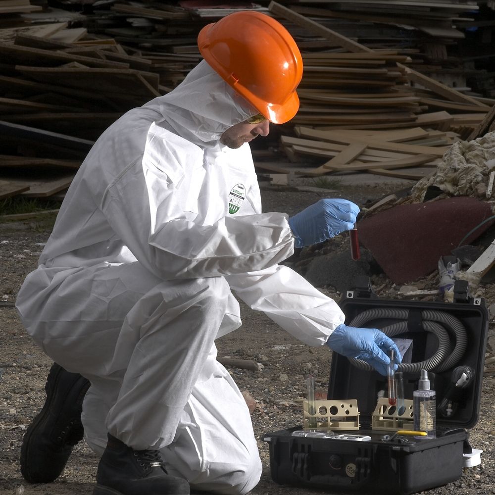 Lakeland Micromax NS Coverall Liquid Resistant Ergonomic Design Size Options