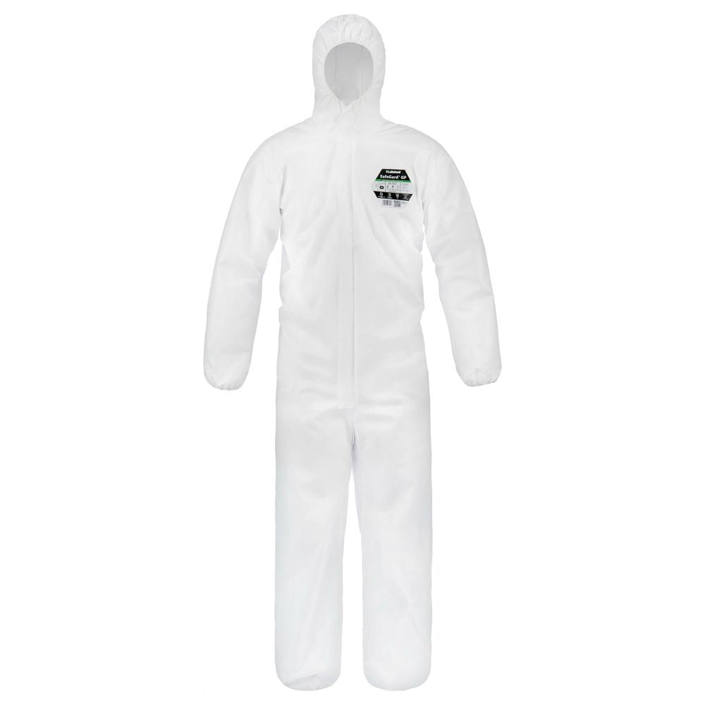 Lakeland SafeGard GP Breathable SMS Coverall Type 5 6 Lightweight Protection