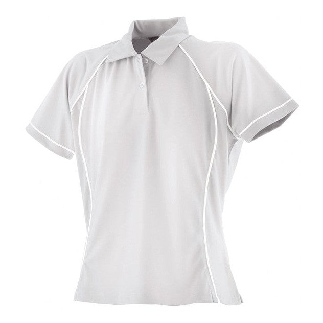 Finden & Hales Women's Performance Polo CoolPlus Fabric Raglan Sleeve