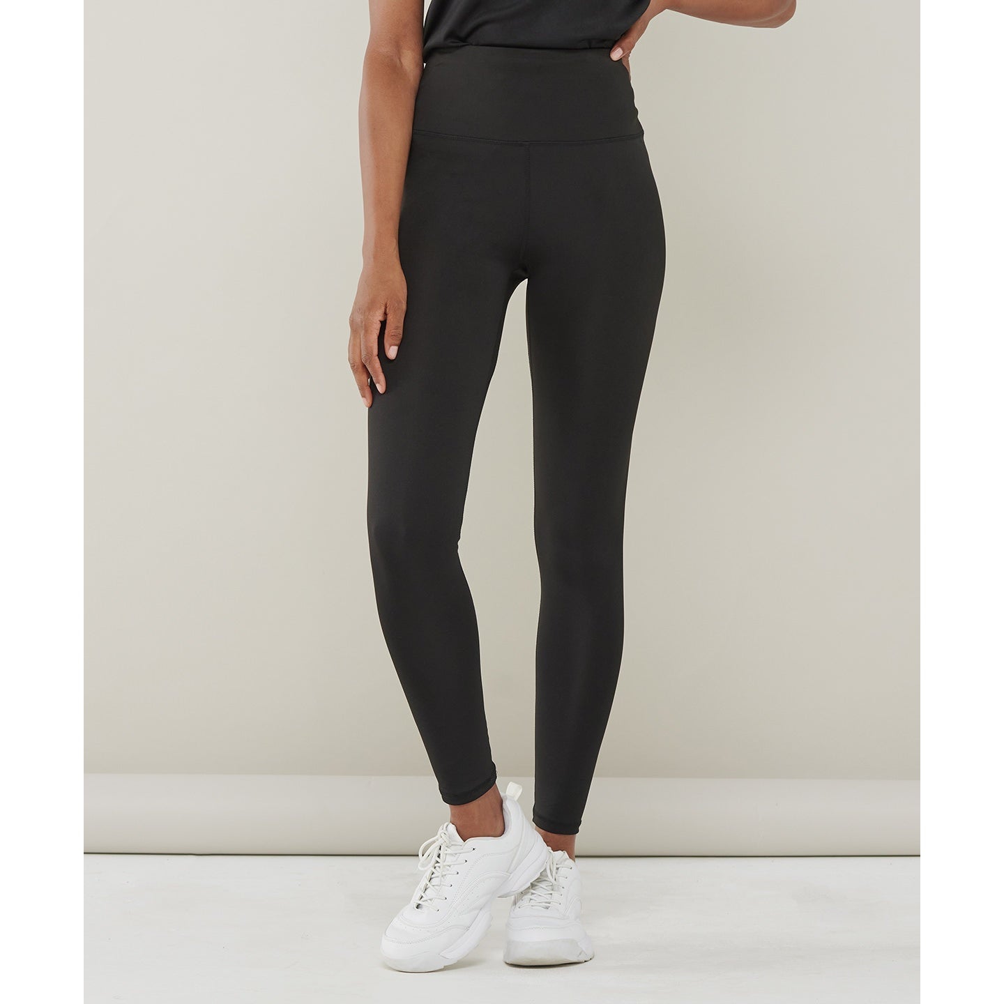 Finden & Hales Women's High-Waisted Team Leggings with Rear Pocket