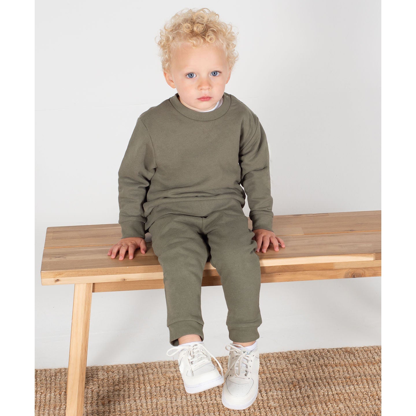 Larkwood Kids Sustainable Sweatshirt Soft Fleece Eco-Friendly Fashion 0-6Y