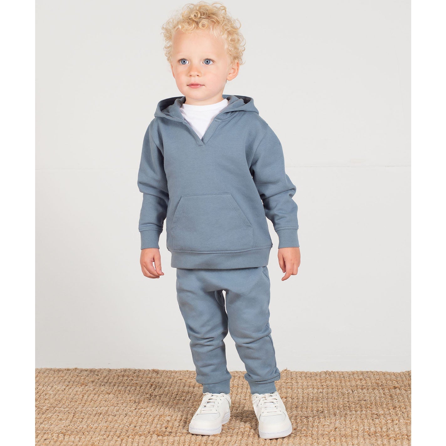 Larkwood Kids Sustainable Hoodie Soft Fleece Eco-Friendly Playground Wear