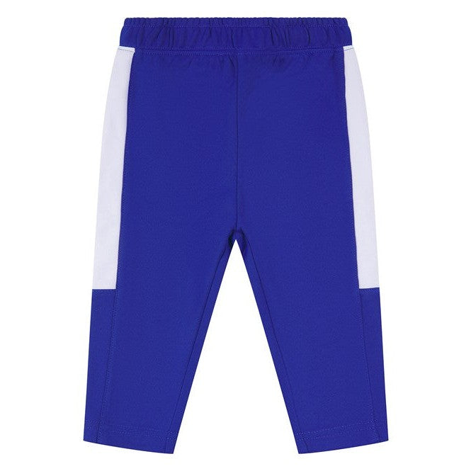 Larkwood Kids Track Bottoms Contrast Panels Elasticated Waistband Sportswear