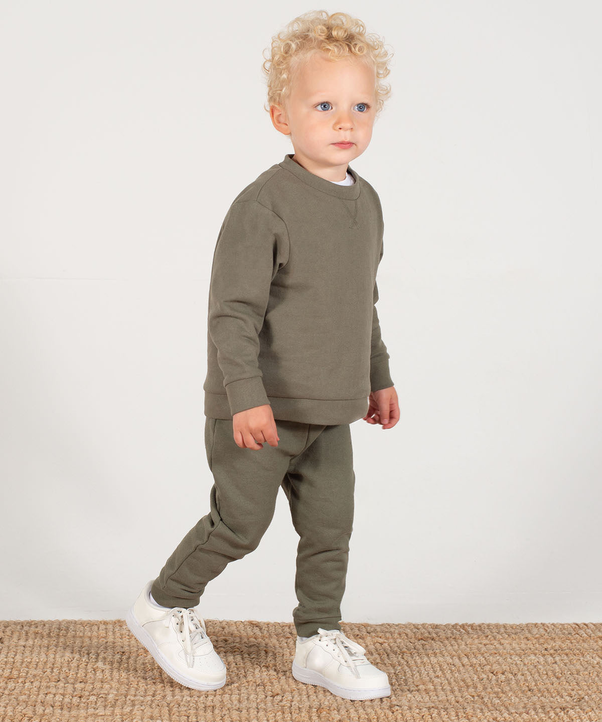 Larkwood Kids Sustainable Joggers Soft Fleece Eco-Friendly Fashion 0-6 Years