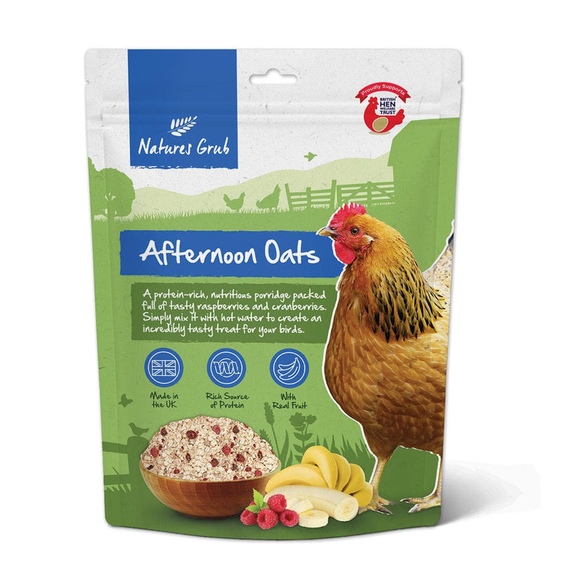 Natures Grub Afternoon Oats Chicken Treat Porridge with Cranberries