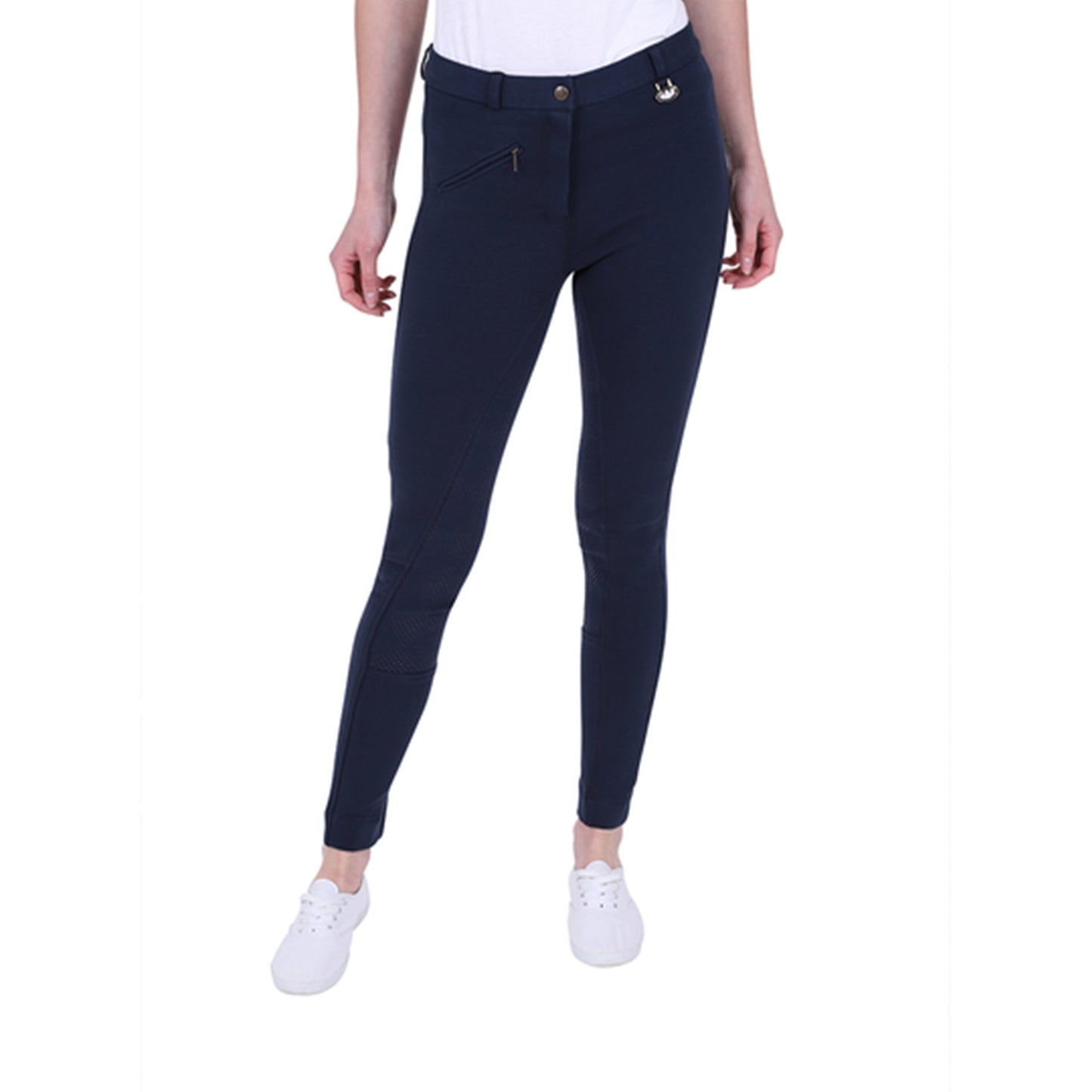 GS Equestrian Ellia Childrens Silicone Full Seat Jodhpurs Riding Gear
