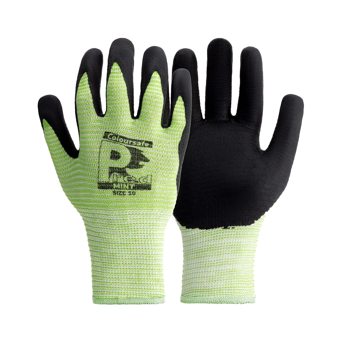 Predator Mint Gloves Nitrile Foam Coated Breathable Liner Sizes 8-11