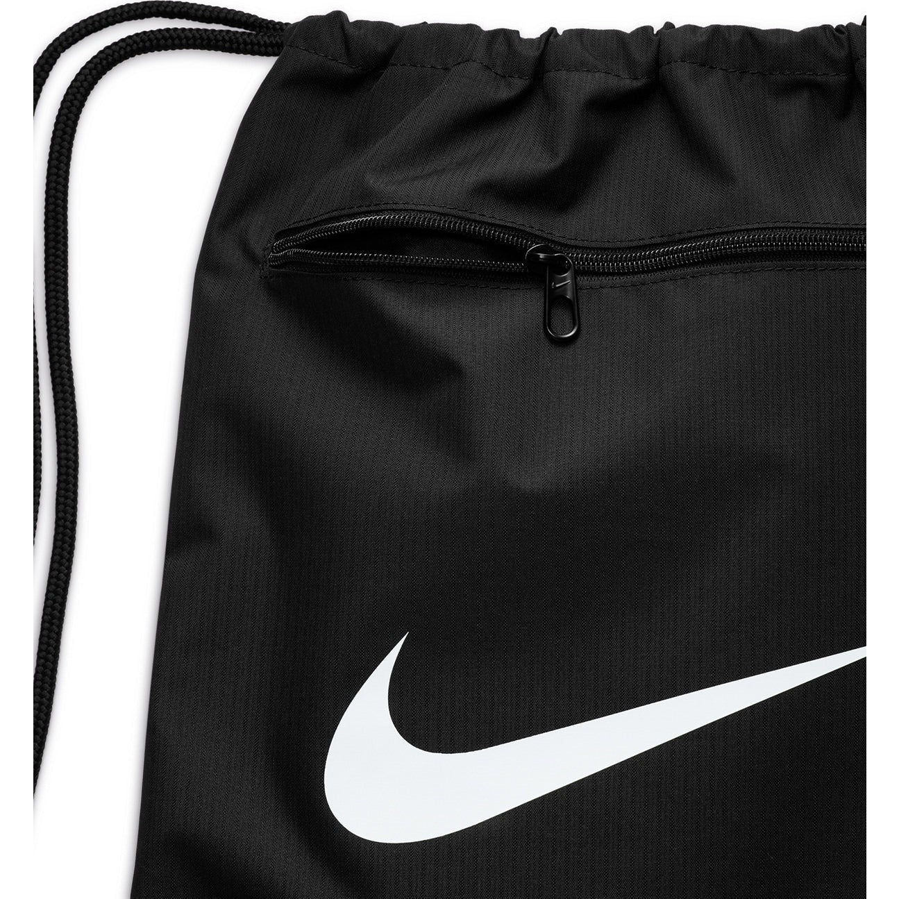 Nike Brasilia Drawstring Gym Sack 18L Lightweight with Zipped Pocket