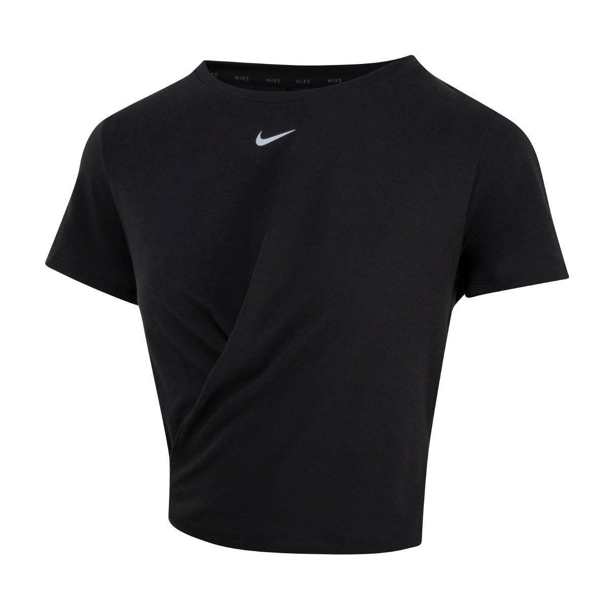 Nike Women's One Luxe Dri-FIT Short Sleeve Twist Top, Soft & Stretchy