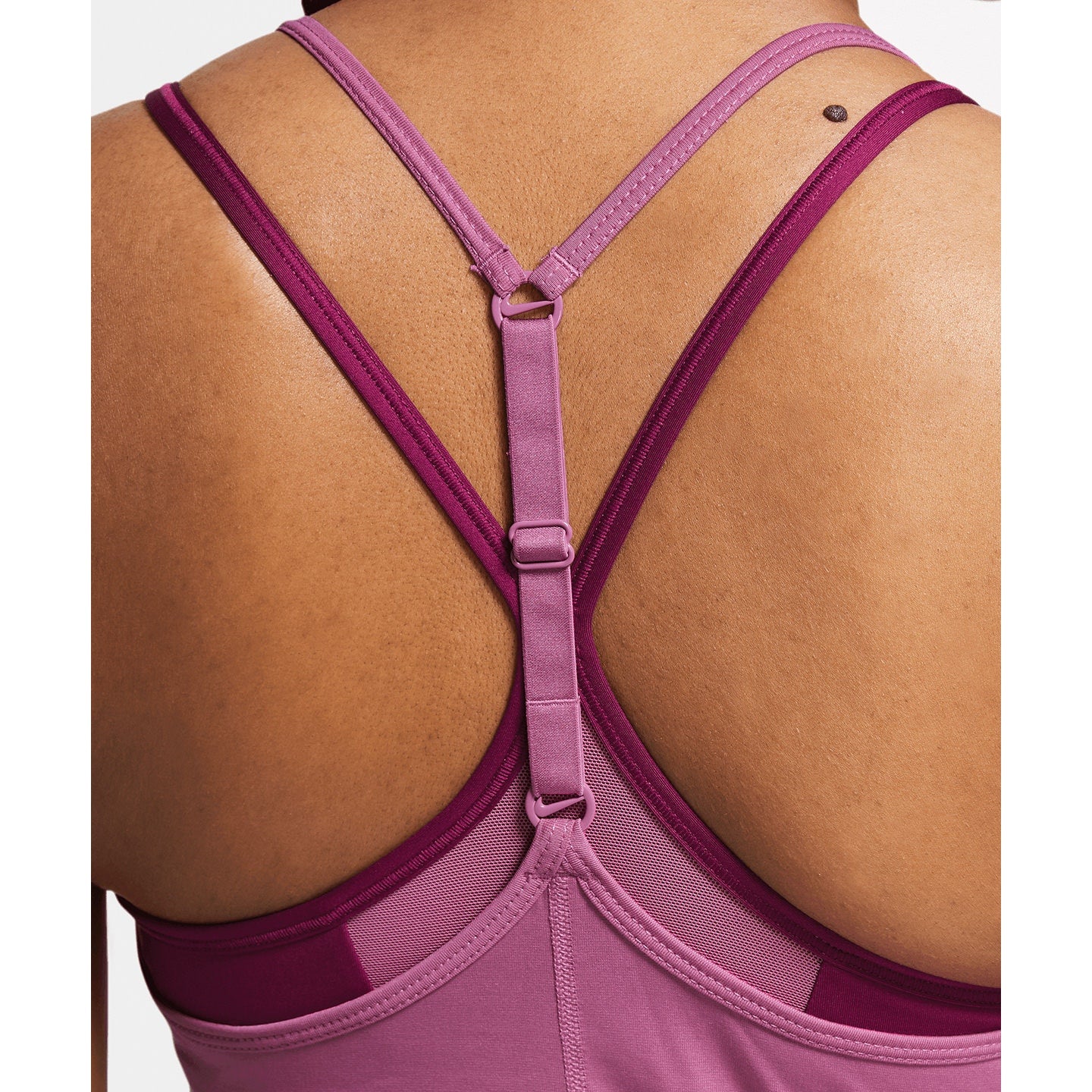 Nike Women's Dri-FIT One Elastika Tank Top Standard Fit Workout Gym Wear