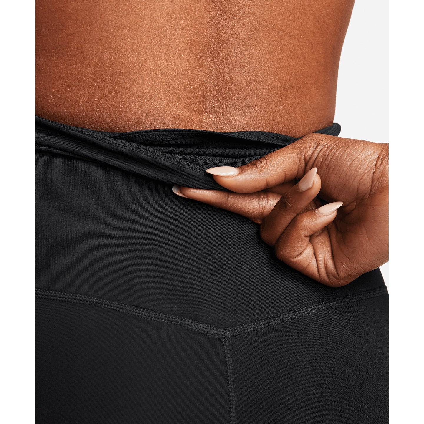 Nike Women's One Dri-FIT High-Rise Leggings with Hidden Pocket, Non-Sheer