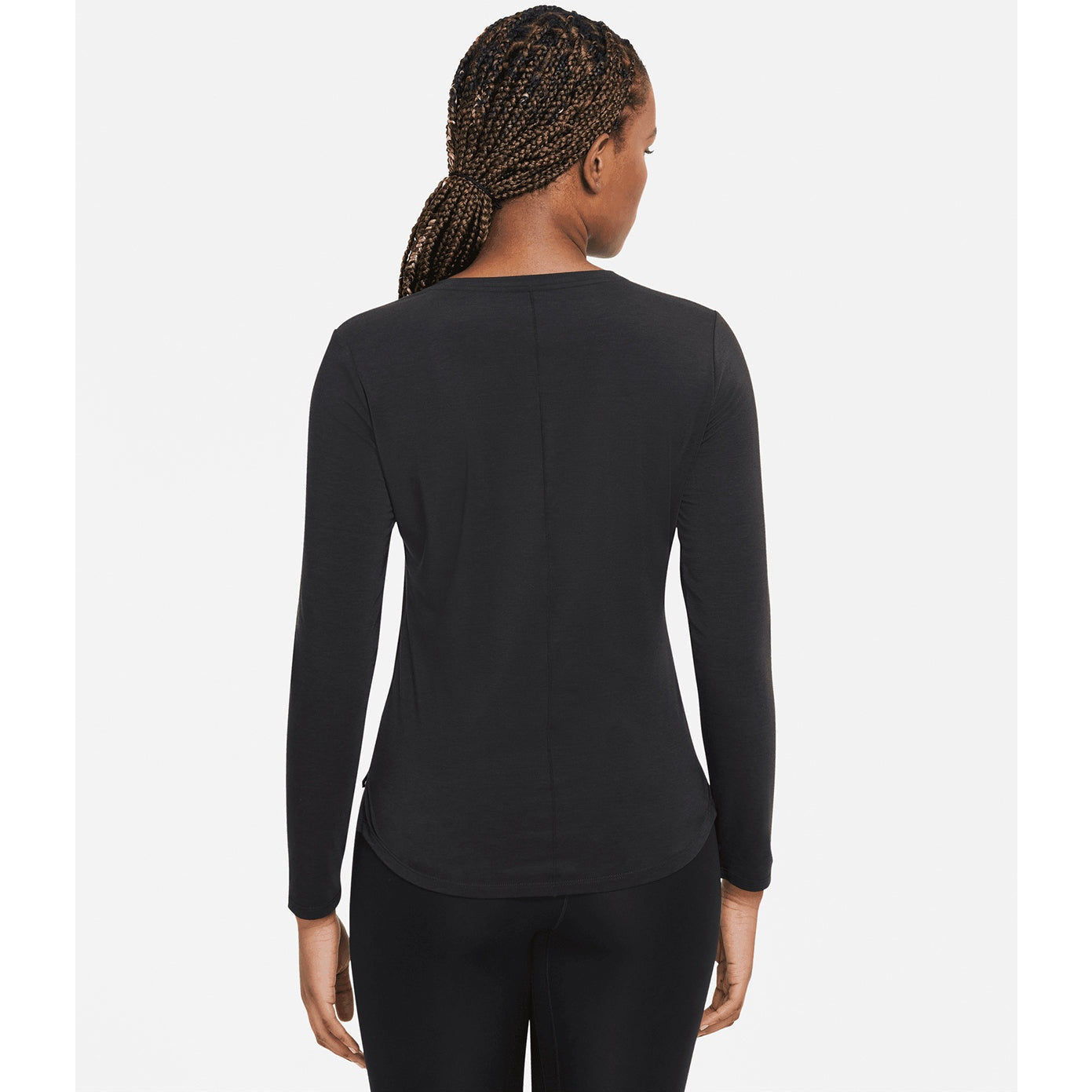 Nike Women's One Luxe Dri-FIT Long Sleeve Top Soft Breathable Standard Fit