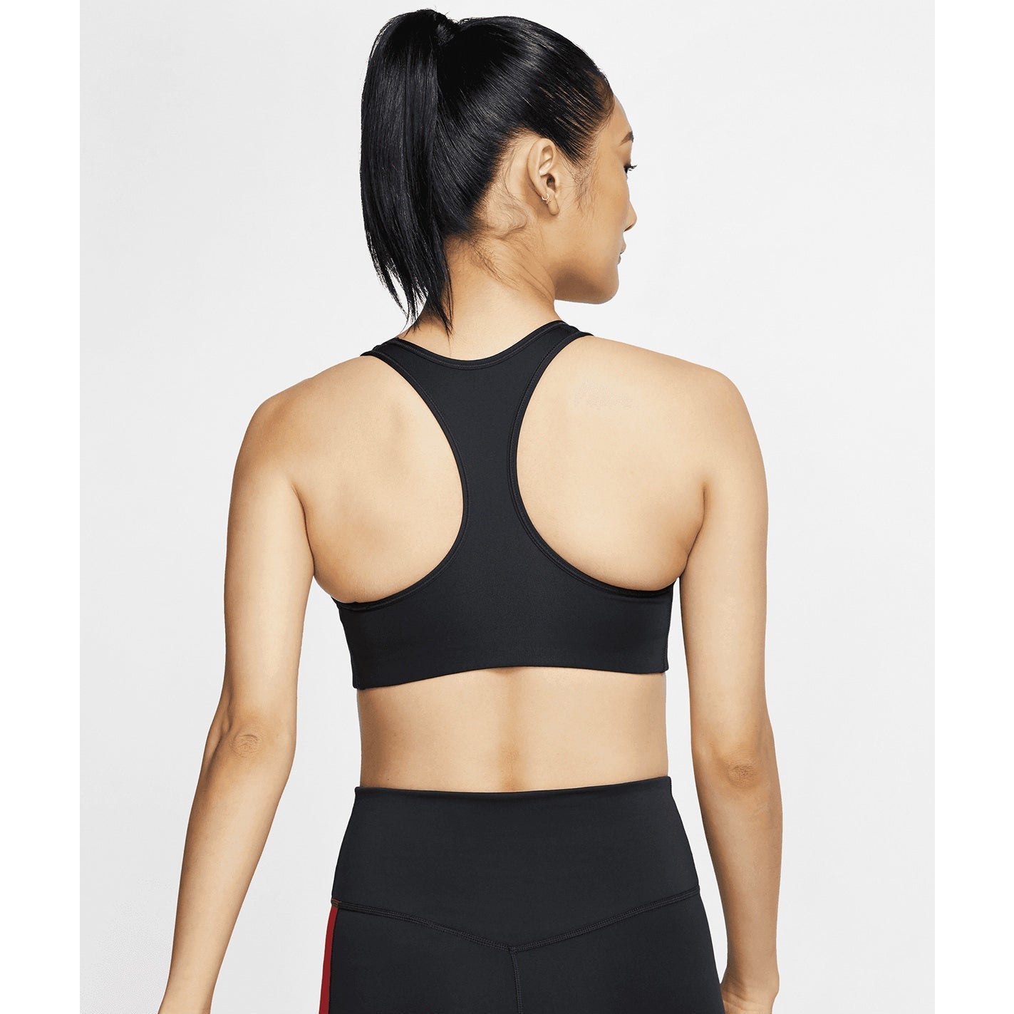 Nike Women's Dri-FIT Swoosh One-Piece Bra Medium Support Removable Pad