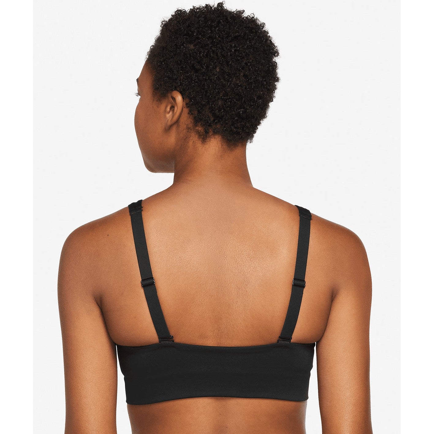 Nike Dri-FIT Indy Plunge Cutout Bra Women's Medium Support Adjustable Straps