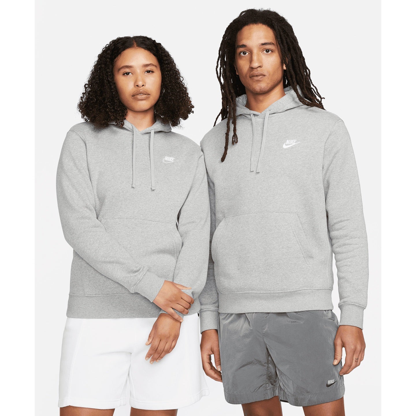 Nike Club Pullover Hoodie Brushed Fleece Soft Comfort Classic Style S-2XL