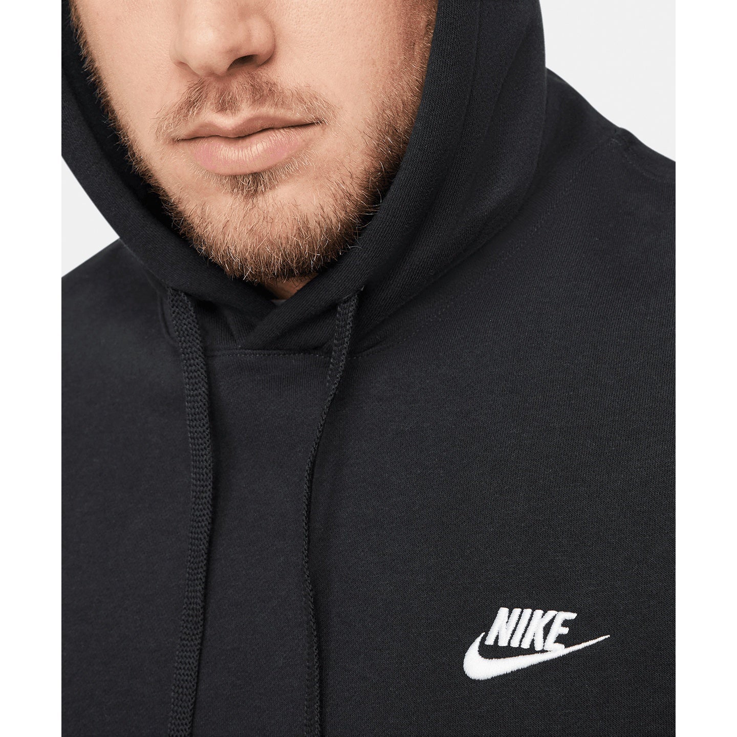 Nike Club Pullover Hoodie Brushed Fleece Soft Comfort Classic Style S-2XL