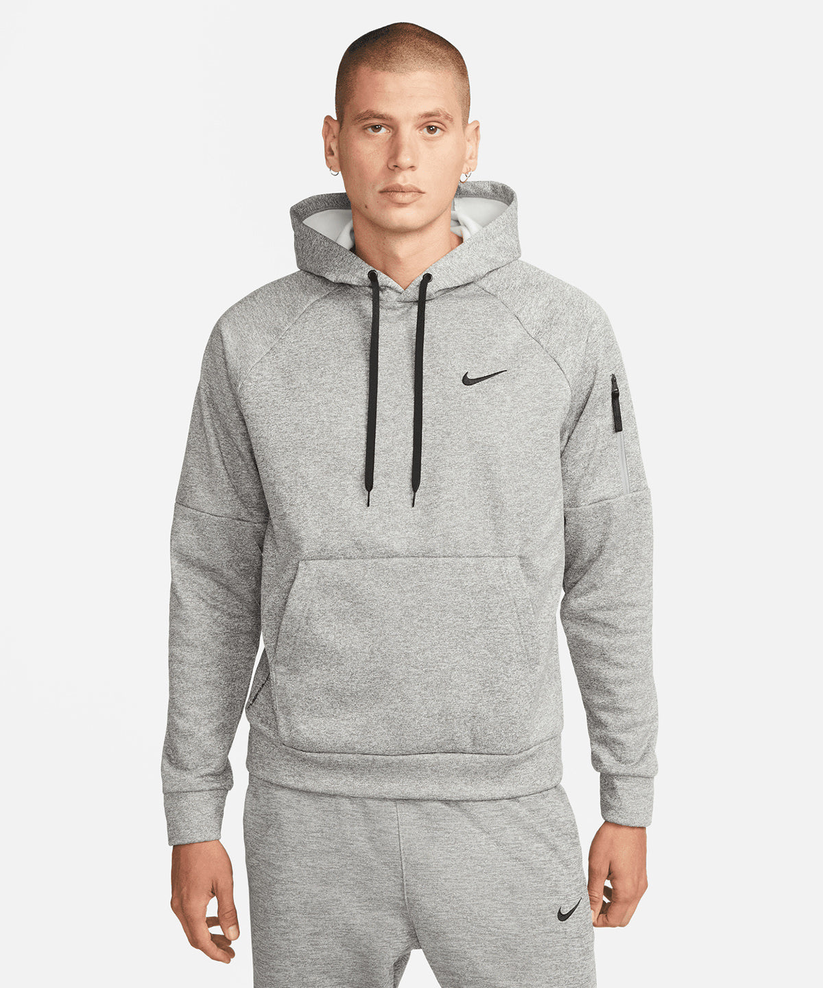 Nike Men's Therma-FIT Pullover Fitness Hoodie Soft Fleece Cold Weather Gym