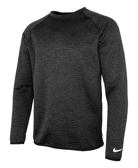Nike Dri-FIT Tour Crew Quilted Top Men's Long Sleeve Sweat-Wicking Shirt