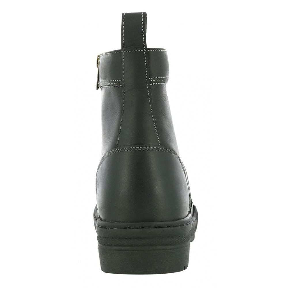 Norton Zipper Winter Boots Buffalo Leather Synthetic Sheepskin Double YKK