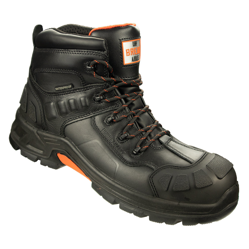 Unbreakable Hurricane2 S3 Waterproof SRC Safety Boots Composite Toe Black