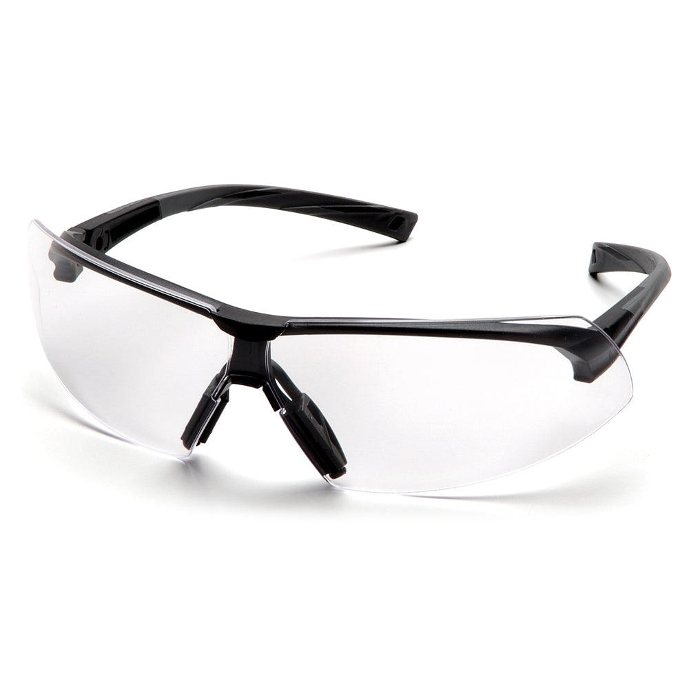 Pyramex Onix Safety Glasses Clear Anti-Fog Lightweight Adjustable Fit