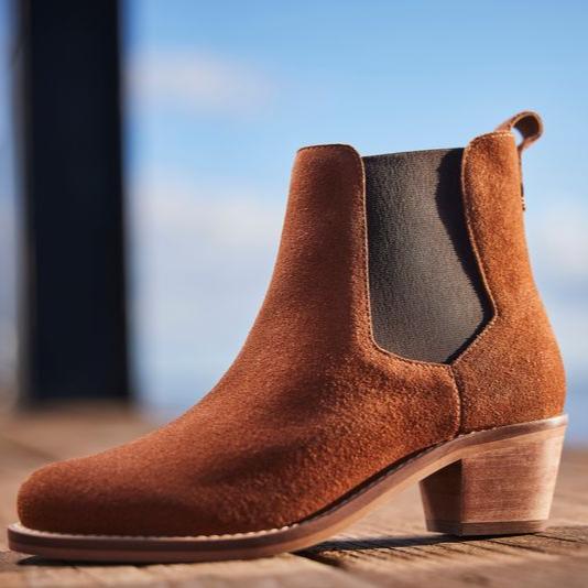 Chatham Ladies Barbury Mid Heel Chalsea Boots Chelsea Elegant Comfortable Style