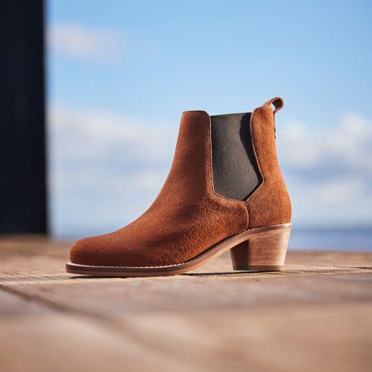 Chatham Ladies Barbury Mid Heel Chalsea Boots Chelsea Elegant Comfortable Style