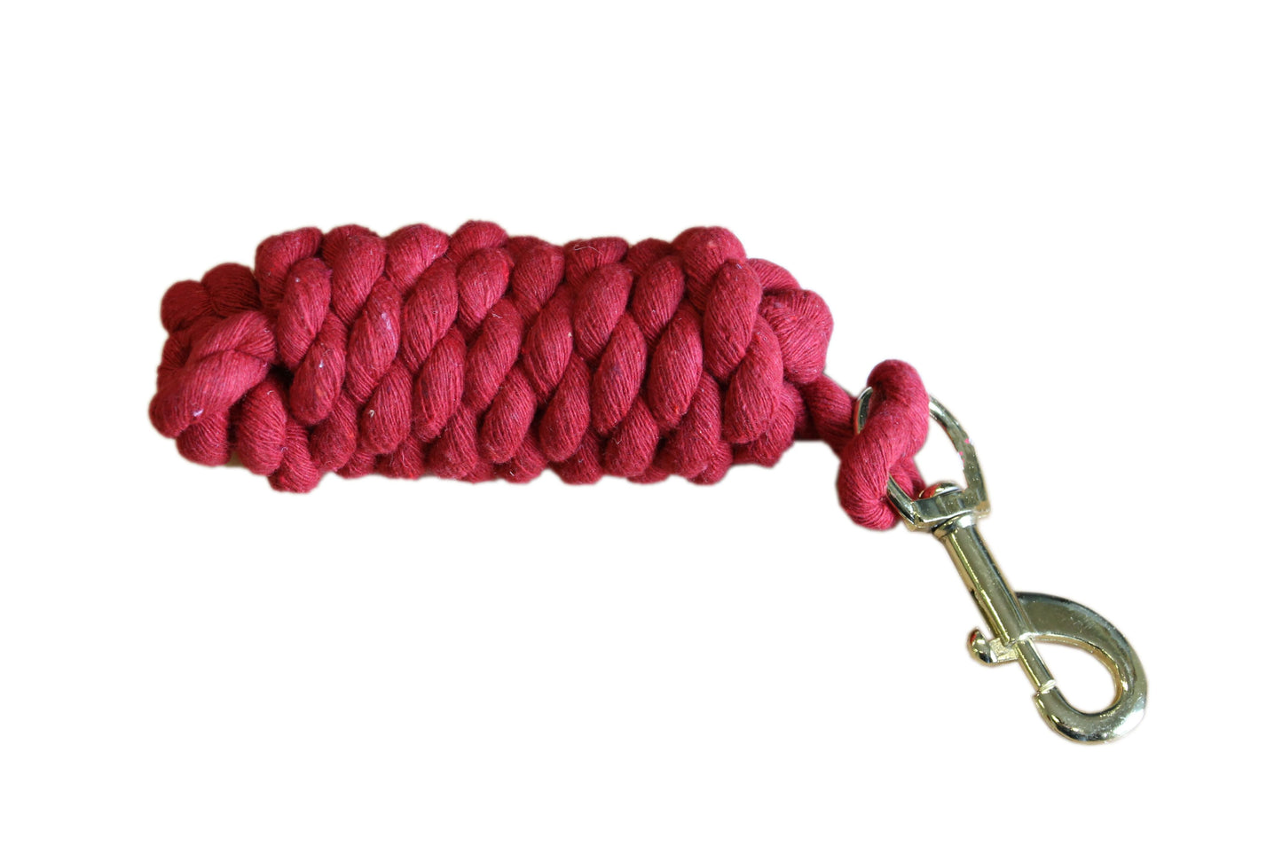 Mackey Economy Cotton Leadrope with Brass Plated Trigger Hook