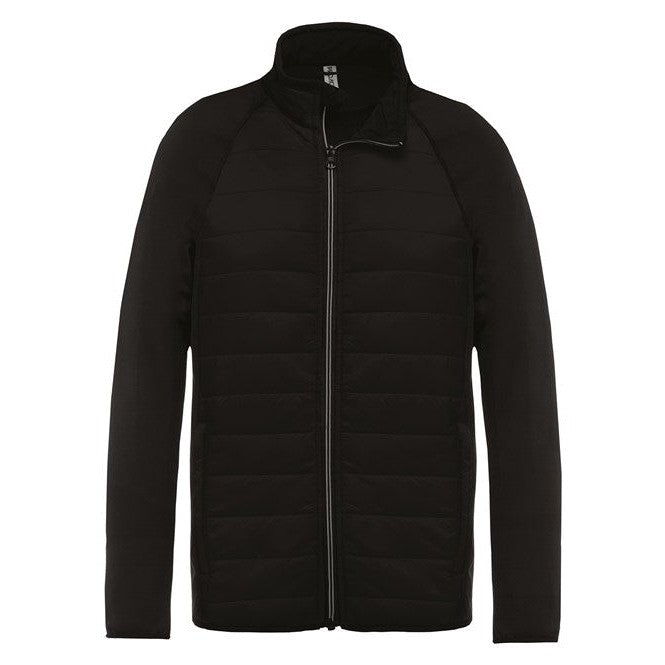 Kariban Proact Dual-Fabric Sports Jacket Water-Repellent Zipped Pockets