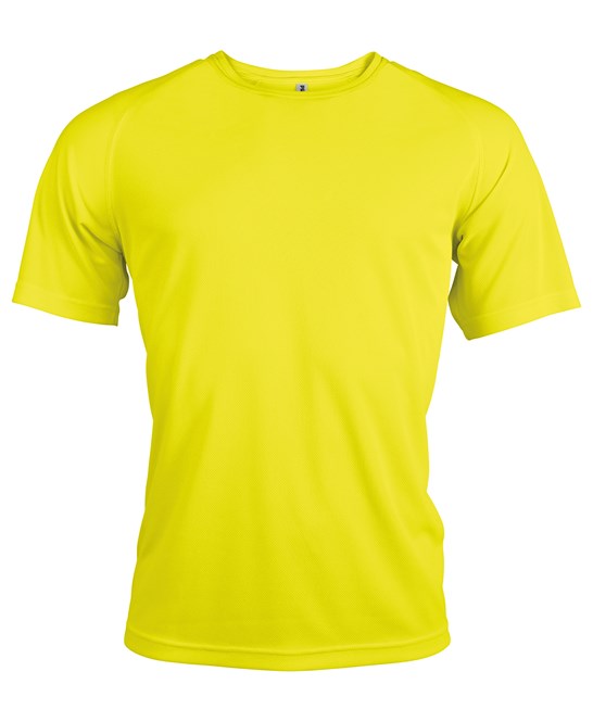 Kariban Proact Men's Quick-Drying Short-Sleeved Sports T-Shirt Polyester