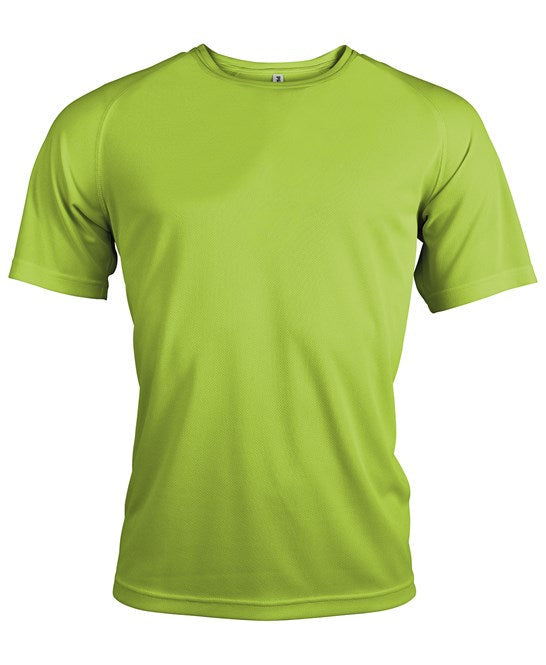 Kariban Proact Men's Quick-Drying Short-Sleeved Sports T-Shirt Polyester