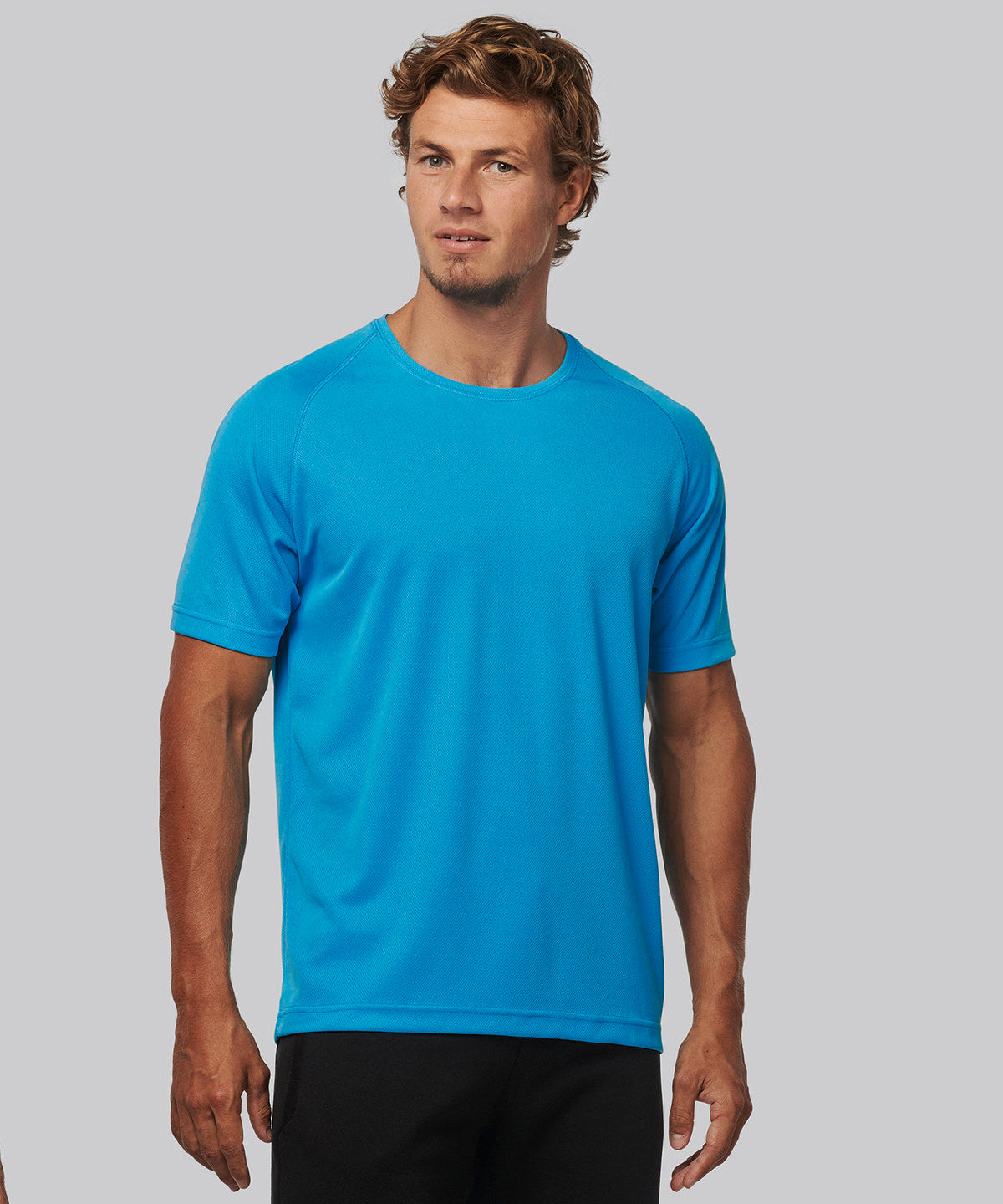 Kariban Proact Men's Quick-Drying Short-Sleeved Sports T-Shirt Polyester