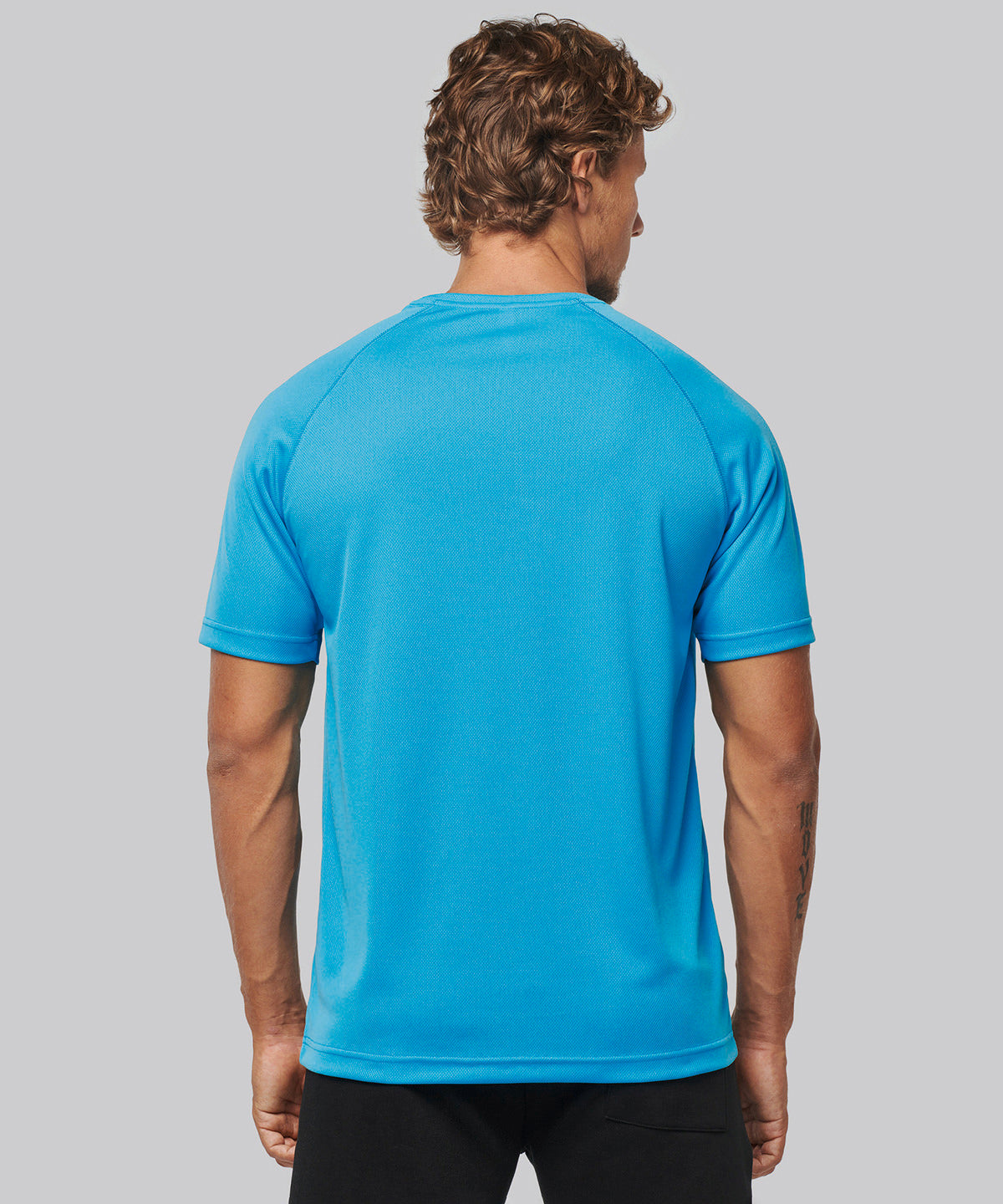 Kariban Proact Men's Quick-Drying Short-Sleeved Sports T-Shirt Polyester