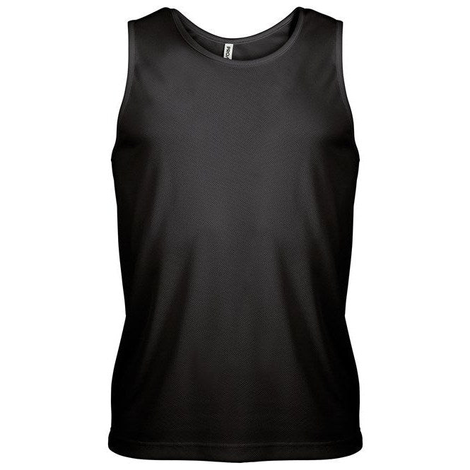 Kariban Proact Men's Sports Vest Quick-Drying Lightweight Polyester Size S-2XL