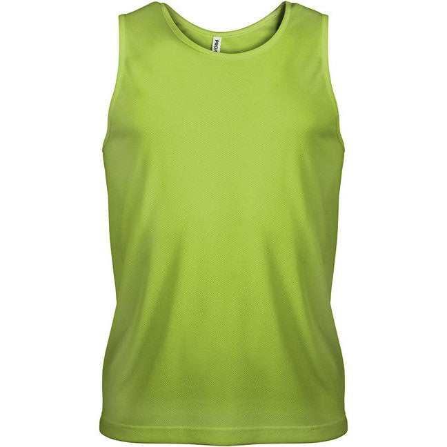 Kariban Proact Men's Sports Vest Quick-Drying Lightweight Polyester Size S-2XL