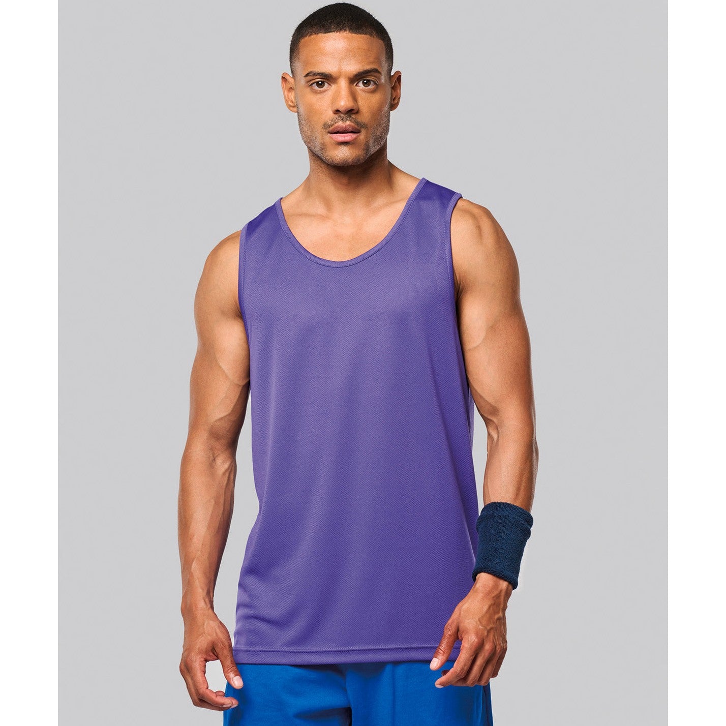 Kariban Proact Men's Sports Vest Quick-Drying Lightweight Polyester Size S-2XL