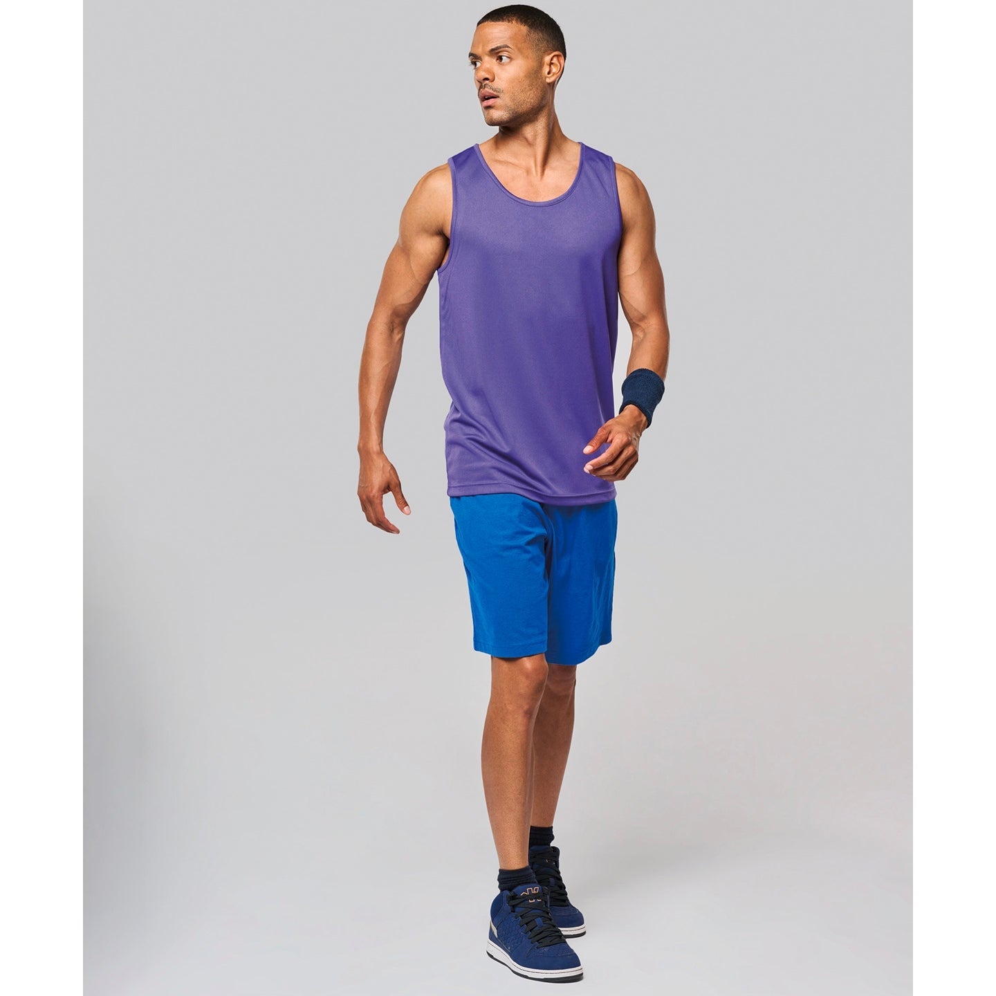 Kariban Proact Men's Sports Vest Quick-Drying Lightweight Polyester Size S-2XL