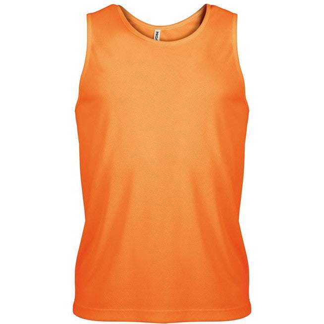 Kariban Proact Men's Sports Vest Quick-Drying Lightweight Polyester Size S-2XL