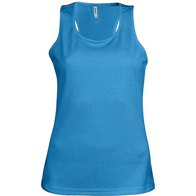 Kariban Proact Ladies' Quick-Drying Racerback Sports Vest 100% Polyester