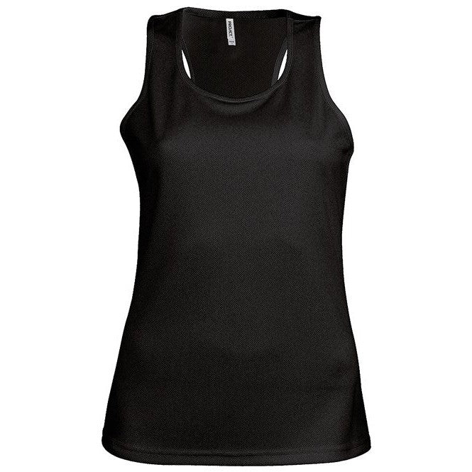 Kariban Proact Ladies' Quick-Drying Racerback Sports Vest 100% Polyester