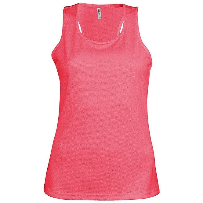 Kariban Proact Ladies' Quick-Drying Racerback Sports Vest 100% Polyester