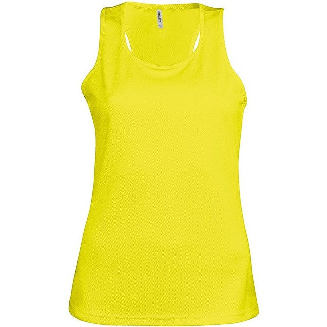 Kariban Proact Ladies' Quick-Drying Racerback Sports Vest 100% Polyester