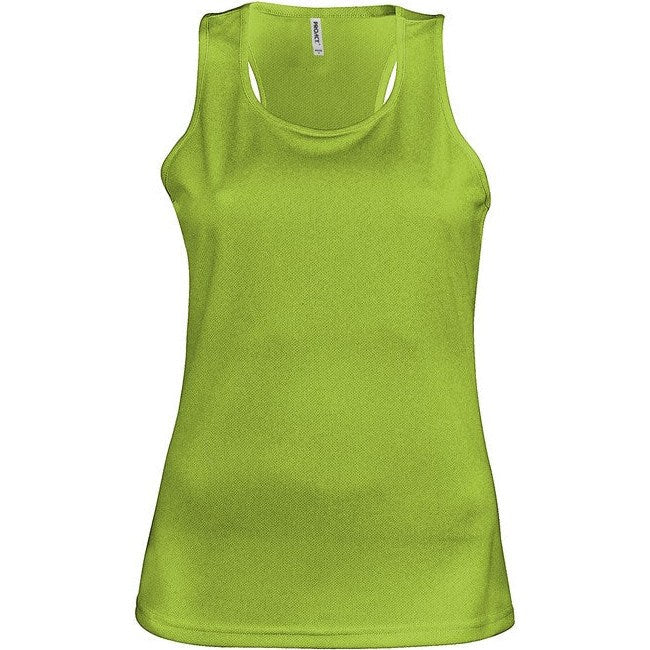 Kariban Proact Ladies' Quick-Drying Racerback Sports Vest 100% Polyester