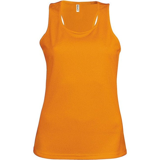 Kariban Proact Ladies' Quick-Drying Racerback Sports Vest 100% Polyester