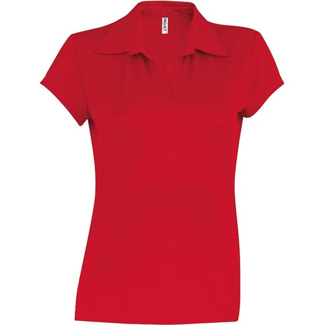 Kariban Proact Ladies' Short-Sleeved Polo Shirt Breathable Quick-Dry Fabric
