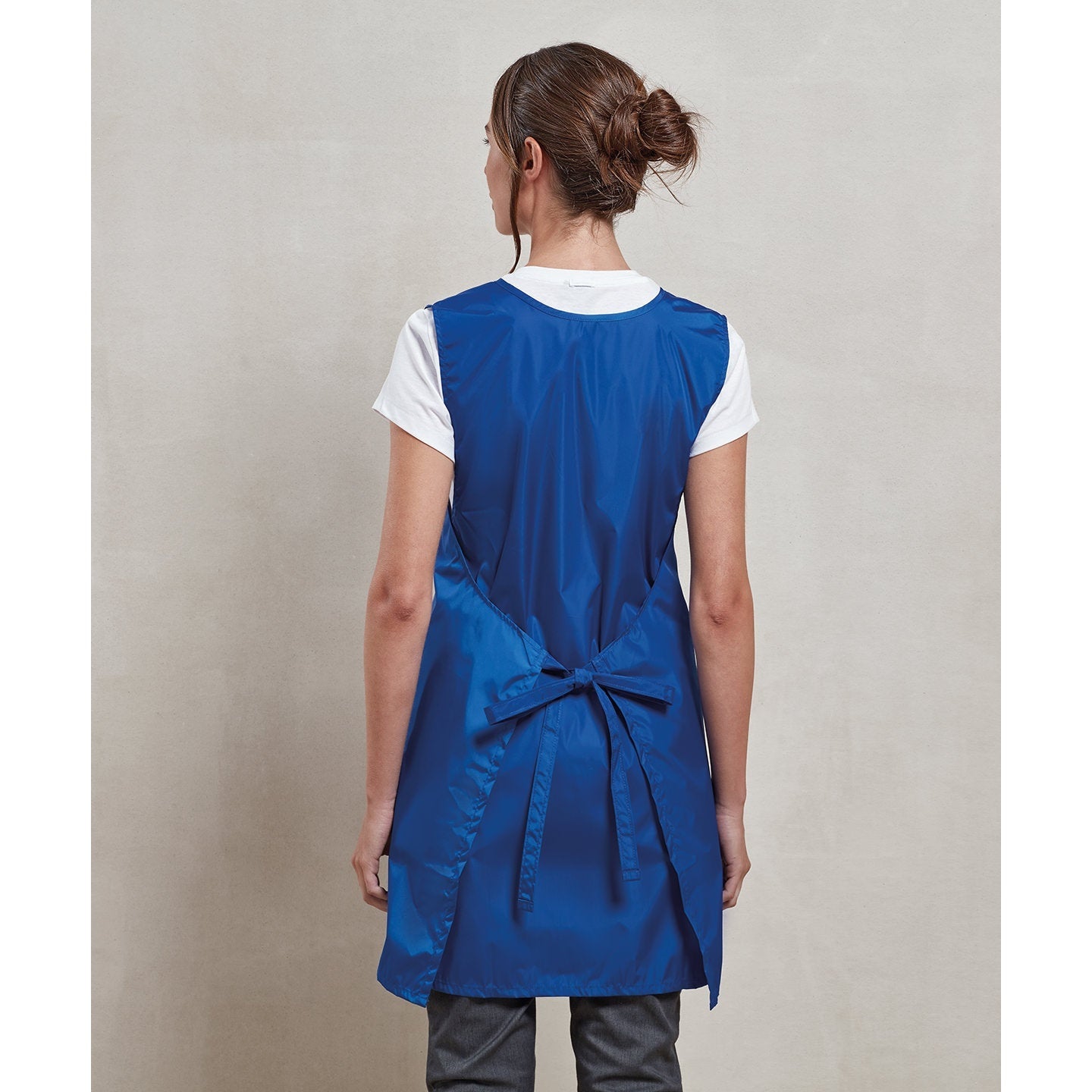 Premier Waterproof Wrap Around Tunic Bleach Resistant Round Neck Double Pocket
