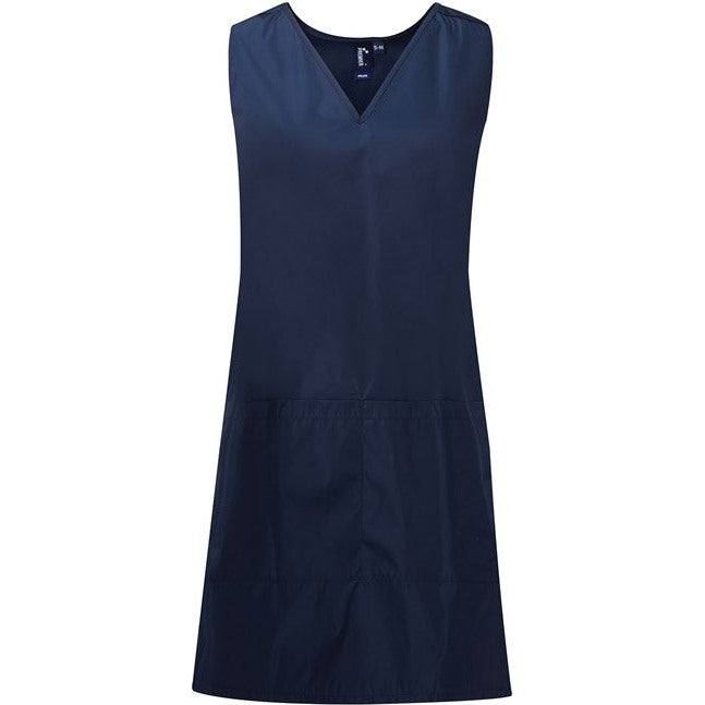 Premier Waterproof Wrap Around Tunic Bleach Resistant Round Neck Double Pocket