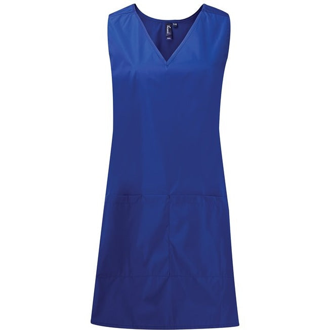 Premier Waterproof Wrap Around Tunic Bleach Resistant Round Neck Double Pocket